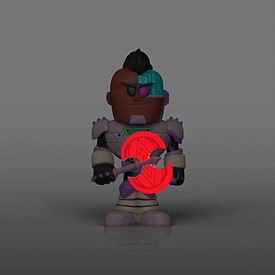 DC Teen Titans Go Funko Vinyl Soda: Cyborg