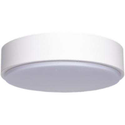 LED Plafondlamp - Aigi Santi - Opbouw Rond 20W - Natuurlijk Wit 4000K - Mat Wit - Aluminium