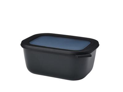Mepal multikom cirqula rechthoekig 1500 ml - nordic black
