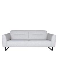 LABEL51 3-zits Bank 'Burano' Stof, kleur Naturel - thumbnail