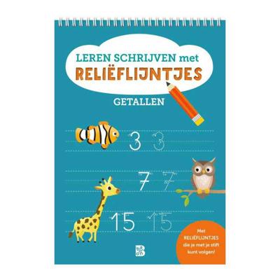 Standaard Uitgeverij Leren schrijven met relieflijntjes getallen