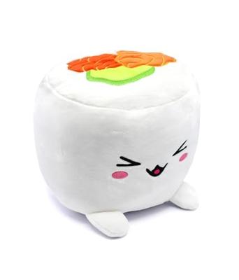 Plushi Plush Figure Uramaki Sushi with Salmon 20 cm