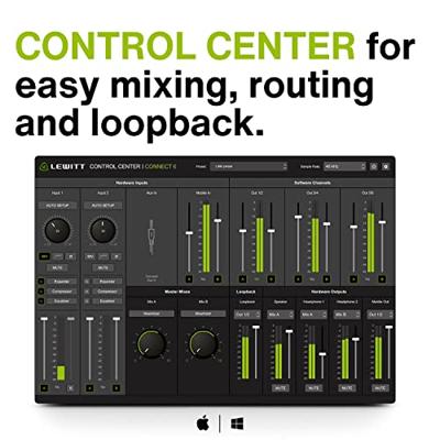 Lewitt Connect 6 USB-C audio interface
