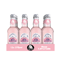 Fentimans rose lemonade flesje (12x 275ml) - thumbnail