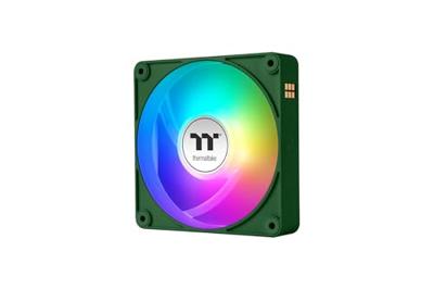 Thermaltake CT140 EX Reverse ARGB Sync PC Cooling Fan Racing Green 3 Pack PC-ventilator Groen (b x h x d) 120 x 120 x 25 mm Thermaltake CT140 EX Reverse ARGB Sync PC Cooling Fan Racing Green 3 Pack PC-ventilator Groen (b x h x d) 120 x 120 x 25 mm