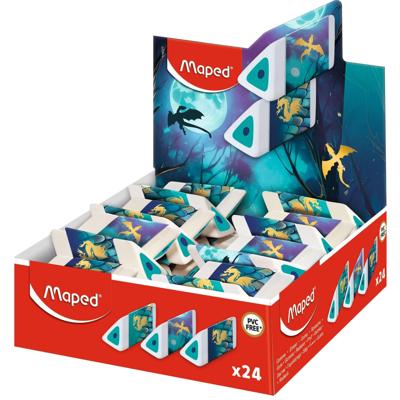 Gum maped dragon display 24 kleuren assorti