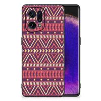 OPPO Find X5 Back Case Aztec Paars - thumbnail