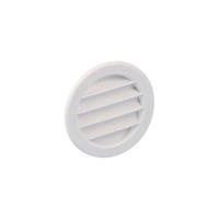Kunststof ventilatierooster Ø 75 mm grijs - thumbnail