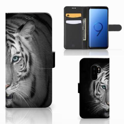 Samsung Galaxy S9 Plus | Telefoonhoesje | Met pasjeshouder | Tijger Samsung Galaxy S9 Plus | Telefoonhoesje | Met pasjeshouder | Tijger