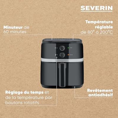 Severin FR2452 Airfryer Zwart - thumbnail