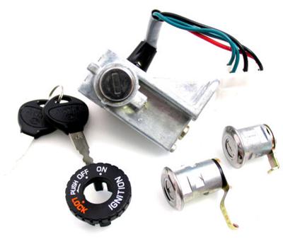 Vicma slot set lock set kymco top boy, 6619