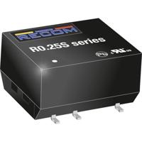 RECOM R0.25S-0505 DC/DC-converter, SMD 50 mA 0.25 W Aantal uitgangen: 1 x Inhoud 1 stuk(s) - thumbnail