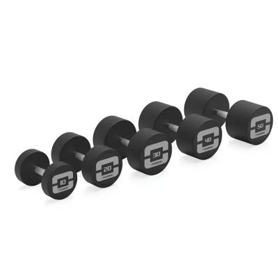 Toorx Professional MGP PRO Professional Rubber Dumbbell - per stuk (2 - 50 kg)