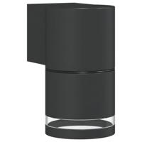 Buitenwandlamp gegoten aluminium zwart - thumbnail