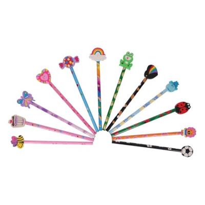 Potloden met Gum, 6st. Potloden met Gum, 6st.