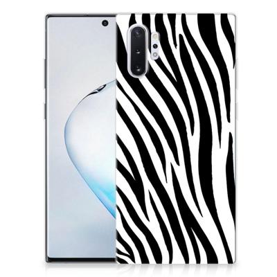Samsung Galaxy Note 10 Plus | TPU Hoesje | Zebra