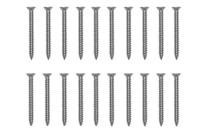 Platinum | Schroeven 20x | RVS - thumbnail