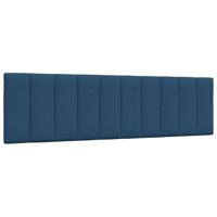 Hoofdbordkussen "Hanko" 180 cm stof blauw - thumbnail