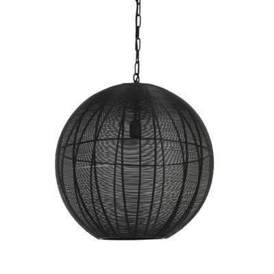 Light & Living Hanglamp 'Amarah' 50cm, mat zwart