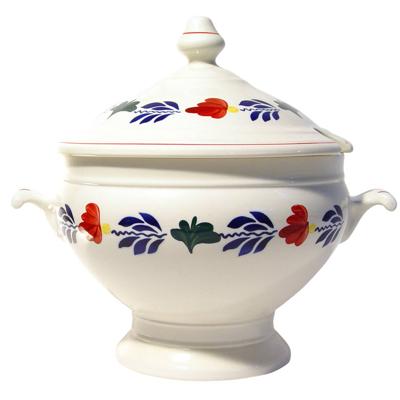 Boerenbont Soepterrine 4 liter met 2 grote handvaten