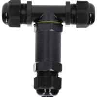 LED&apos;s Light Pro Kabelverbinder T-connector - IP68 waterdicht - Voor 3 kabels van 4 tot 14 mm - thumbnail
