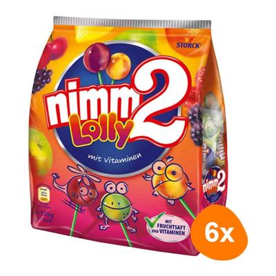Nimm2 - Lolly's - 6x 12 stuks