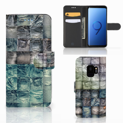 Wallet Case met Pasjes Samsung Galaxy S9 Spijkerbroeken Wallet Case met Pasjes Samsung Galaxy S9 Spijkerbroeken