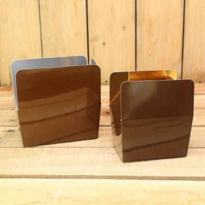 Bonbon doosjes - Chocolade doosje - Chocoladebruin 186 basic laag - 12 stuks