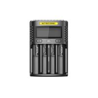 NiteCore UMS4 Batterijlader NiCd, NiMH, Li-ion, Li-poly 10440, 10500, 12500, 12650, 13500, 13650, 14500, 14650, 16340, 16650, 17335, 17355, 17500, 17650, - thumbnail