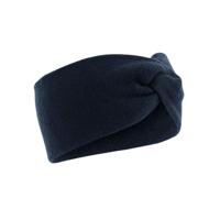Beechfield CB432 Twist Knit Headband - Black - One Size - thumbnail
