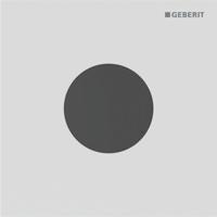 Bedieningsplaat Geberit Type 40 230V Round Easy To Clean Mat Wit - thumbnail