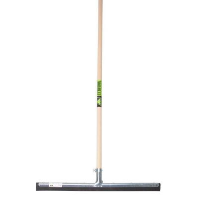 MM Eurotool Vloertrekker metaal 55cm zwarte rubber mm steel 150cm