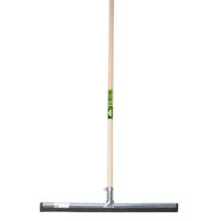 MM Eurotool Vloertrekker metaal 55cm zwarte rubber mm steel 150cm - thumbnail