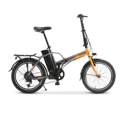 Elektrische Fiets Nilox J1 PRO Zwart 250 W 20" - thumbnail