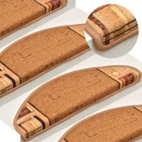 Trapmatten zelfklevend 15 st 65x21x4 cm beige - thumbnail