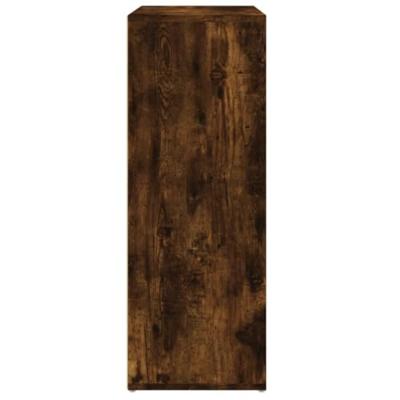 Dressoir 60x31x84 cm bewerkt hout gerookt eikenkleurig Dressoir 60x31x84 cm bewerkt hout gerookt eikenkleurig