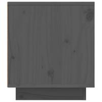 Tv-meubel 110x35x40,5 cm massief grenenhout grijs - thumbnail