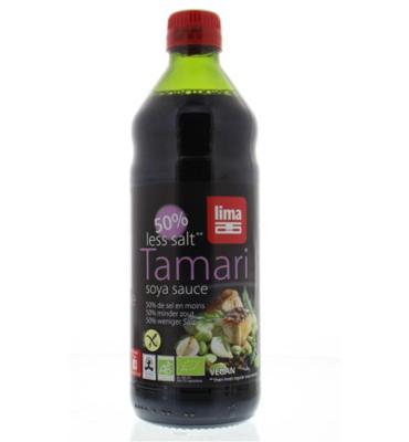 Lima Tamari 50% minder zout bio 500 Milliliter