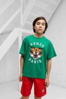 Kenzo Tiger T-Shirt Kids Groen - Maat 7/8 jaar - Kleur: Groen | Soccerfanshop - thumbnail