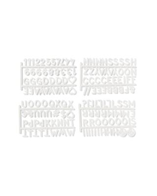 HEMA Letters voor letterbord krat wit (wit)