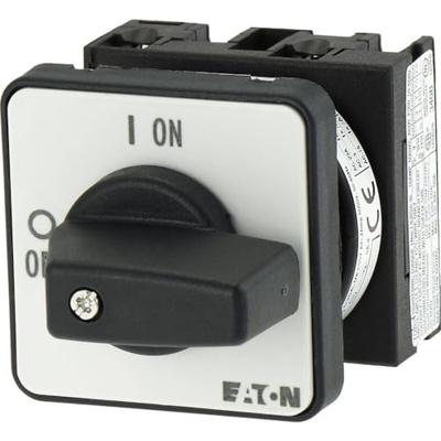 Eaton T0-1-102/E Nokkenschakelaar Met draaischakelaar 20 A 1 x 90 ° Grijs, Zwart 1 stuk(s) Piece