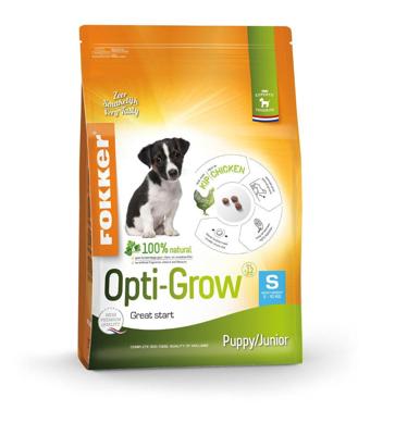 Fokker Opti-Grow S Puppy/Junior hondenvoer 2,5 kg