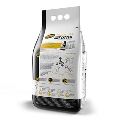HILTON Bentoniet met actieve kool Wit - kattenbakvulling - 5 l