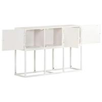 Dressoir 115x30x76 cm massief mangohout - thumbnail