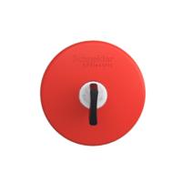 Schneider Electric ZB4BS964 ZB4BS964 Terugstelbaar, Vergrendelbaar (Ø) 22 mm Zonder markering Chroom, Rood 1 stuk(s) - thumbnail