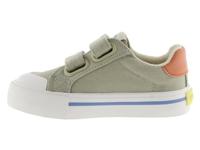 Kindersneakers van gekleurd canvas Tribu Tiras Lona VICTORIA® kaki - thumbnail
