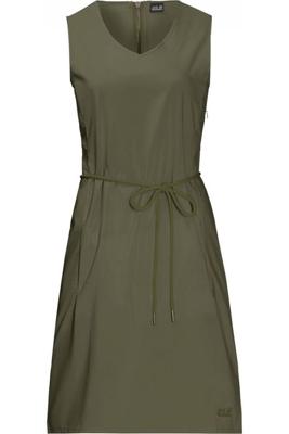 Jack Wolfskin outdoor jurk Tioga Road donkergroen Jack Wolfskin outdoor jurk Tioga Road donkergroen