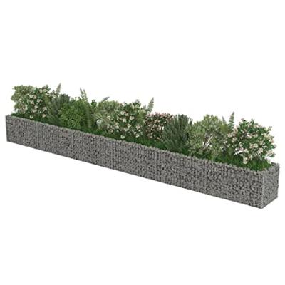 Gabion plantenbak 540x50x50 cm gegalvaniseerd staal Gabion plantenbak 540x50x50 cm gegalvaniseerd staal