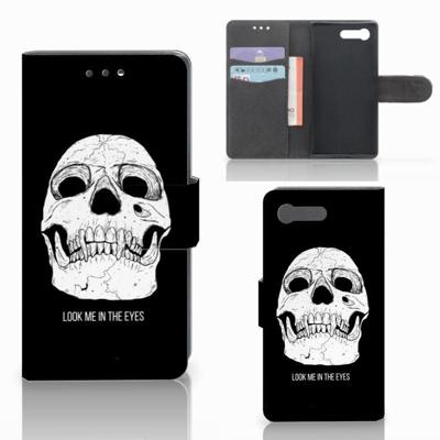 Telefoonhoesje met Naam Sony Xperia X Compact Skull Eyes Telefoonhoesje met Naam Sony Xperia X Compact Skull Eyes