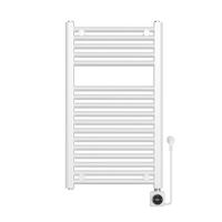 Elektrische Radiator BWS Lara 76.6x45 Cm Smart Wifi Glans Wit - thumbnail